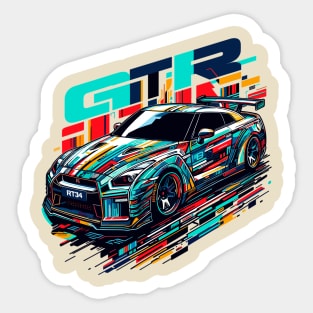 Nissan GT-R R34 Sticker